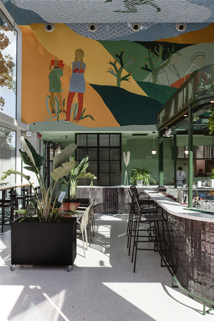 鄭州餐廳裝修公司分享國外藝術(shù)餐廳裝修設(shè)計方案